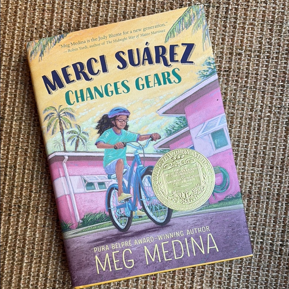 “Merci Suárez Changes Gears” Meg Medina Hardcover New 355p Newberry Medal Winer